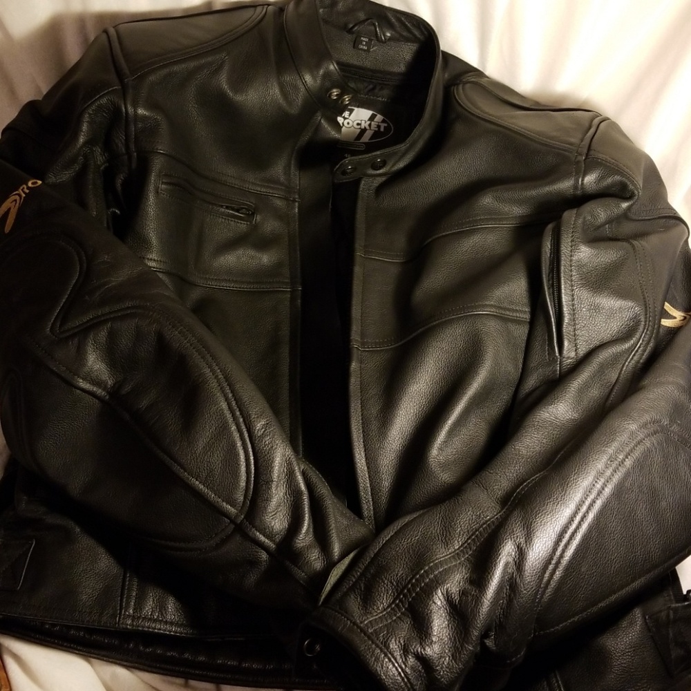 COPY - JOE ROCKET MOTORCYCLE/RACING LEATHER JACKET